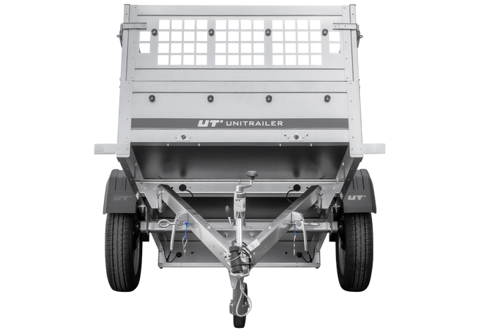 Přívěs Garden Trailer 200 KIPP s síťovanými bočnicemi