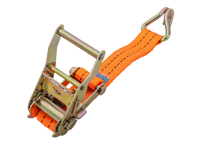 UNITRAILER 6m/35mm/2t oranžový přepravní pás s napínákem