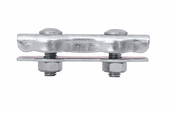 Dvojitá sedlová lanová svorka DROMET ZLS.8 pro lana o průměru 8 mm