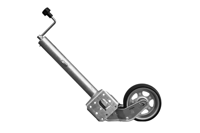 Automatické opěrné kolo UNITRAILER s rukojetí 500 kg 60 mm 660-904 mm