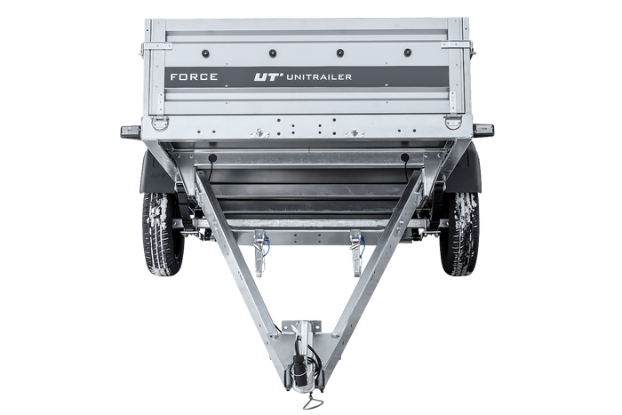 Přívěs na auto na pružinách 230x125 UNITRAILER FORCE 230/R KIPP