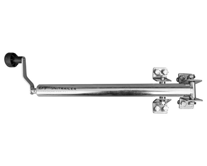 Zvedací plošina UNITRAILER s rukojeťmi pro sklápění a vykládání přívěsu o hmotnosti 1000 kg, 500-865 mm