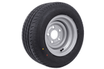 OUTLET Vyztužené kolo pro přívěs PNEUMATIKY LINGLONG 195/55 R10C 98/96N RÁFEK UNITRAILER 6Jx10" 5x112 ET:-4