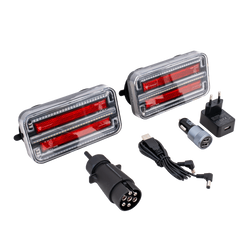 TT Technology TT.12028B-DI LED zadní světla 3 funkce levé+pravé, bezdrátová, magnetická