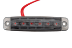 FRISTOM FT-079 LED univerzální obrysová svítilna tmavě červená