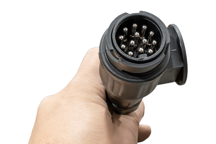 OUTLET MANTES elektroinstalační kabeláž pro přívěs 5 m 13pinová bajonetová zástrčka 2x 5pinová