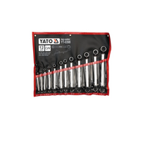 Očkové klíče YATO YT-0398 s úhlovým vychýlením 6-32 mm, 12 ks.