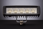 LED pracovní reflektorová svítilna TT TECHNOLOGY BLACK TT.13445 45xLED 3120lm obdélníková