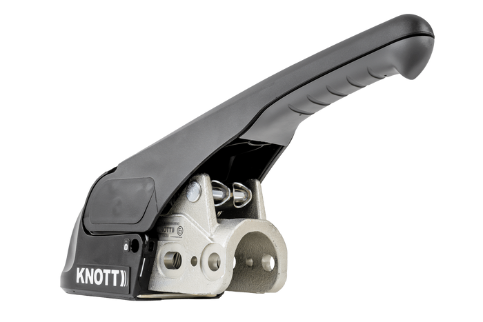 Tažný kloub KNOTT KS30 se stabilizátorem pro přívěs 3000 kg s 50 mm trubkovou ojí