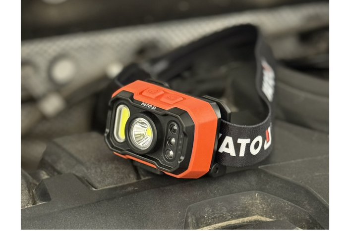 LED čelovka YATO YT-085942 s pohybovým senzorem 1000lm