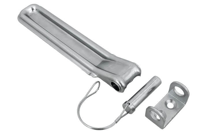 Boční pant s úchytkou a závorou WINTERHOFF BSCH 10-17-270+BSCHG 10-17-B+BSCHG 10-17-B kompletní boční montáž na přívěs