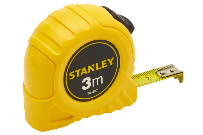 Ocelová měřicí páska STANLEY 3m x 12,7mm