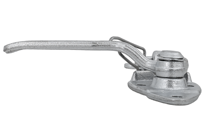 Levé boční tažné zařízení s upevňovacím prvkem WINTERHOFF WV 20-L + WVG 20-A, kompletní uzavření strany přívěsu