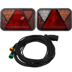 Zadní světla FRISTOM FT-270 LED CANBUS + svazek MANTES 7m 7-PIN