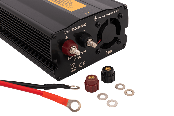 Měnič napětí 24V/230V (600/1200W) KAMAR E1925