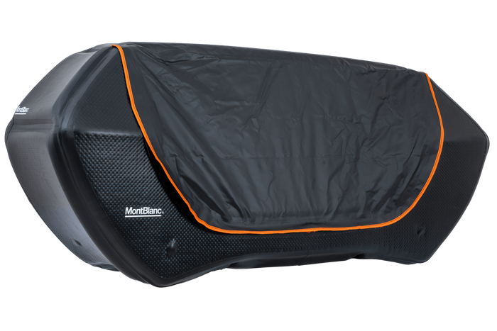 Zavazadlový box pro plošiny pro jízdní kola montované na tažné zařízení Mont Blanc Senja