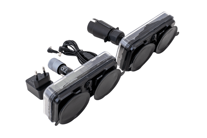 TT Technology TT.12028B-DI LED zadní světla 3 funkce levé+pravé, bezdrátová, magnetická