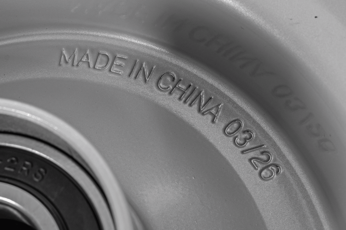 Ocelový ráfek UNITRAILER 5.5Ix8"H2 3x128 s ložisky 6205-2RS