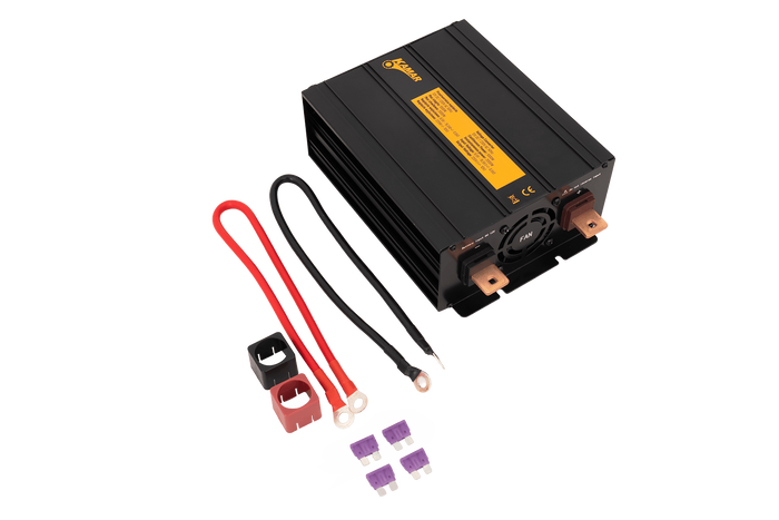 Měnič napětí 12V/230V (1000/2000W) KAMAR E1926