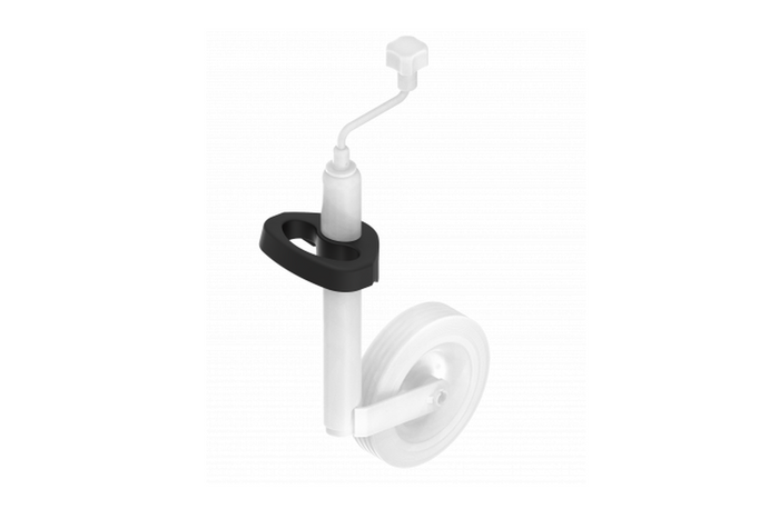 KNOTT 414004.001 manévrovací rukojeť pro opěrné kolo 48 mm