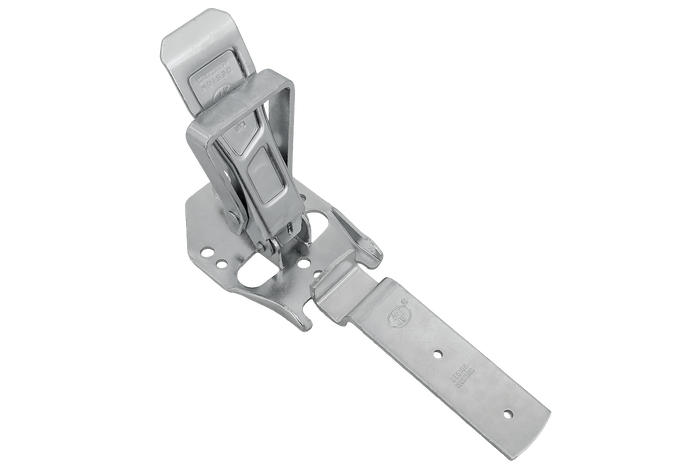 Boční tažné zařízení s upevňovacím prvkem STEELPRESS ZB-04C+Z-01A pro úplné uzavření boku přívěsu