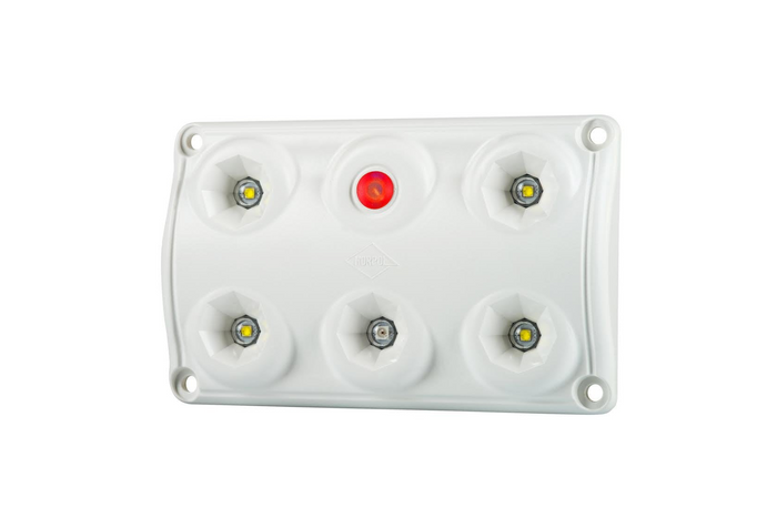 HORPOL LWD2157 LED interiérová lampa do auta s vypínačem a červenou diodou, 900 lm