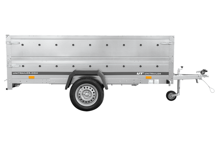 Přívěs za auto 264x150 UNITRAILER GARDEN 265 KIPP s bočnicemi BIS