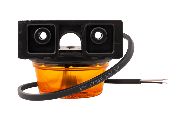 FRISTOM FT-059 LED oranžová univerzální obrysová svítilna s úhlovým držákem