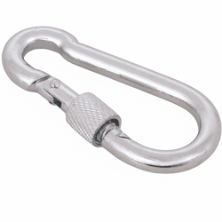 Karabina s pojistkou pro lana DROMET KSZ.5.50 hasičská karabina 5x50mm