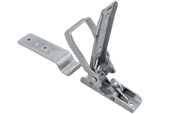 Boční tažné zařízení s přezkou WINTERHOFF BV 20-1 + kompletní boční uzávěr přívěsu BVG 20-A