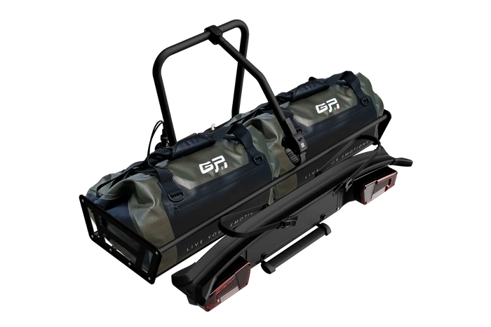 Tažné zařízení GP Saturn s plošinou a adaptéry pro tři jízdní kola (23.GP019-23.GP020-23.GP021)