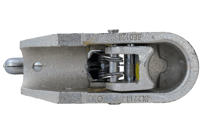 Kulové tažné zařízení KNOTT K27-B pro přívěs 2700 kg s ojí o průměru 45 mm, litinové 