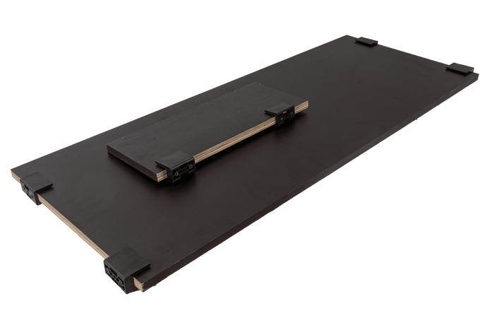 Sada dvou polic pro bednu na nářadí DAKEN ARKA 81209, přihrádka 1125x445mm a 445x180mm