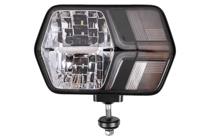 ASPÖCK LuxLED II LED světlomety 7 funkcí 6pinové DEUTSCH DT06-6S levé+pravé