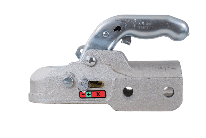 Kulové tažné zařízení KNOTT K35-C pro přívěs 3500 kg s ojí o průměru 60 mm, litinové 