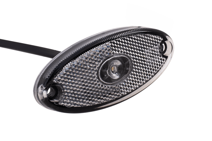 ASPÖCK FLATPOINT II LED obrysová lampa, bílá, univerzální