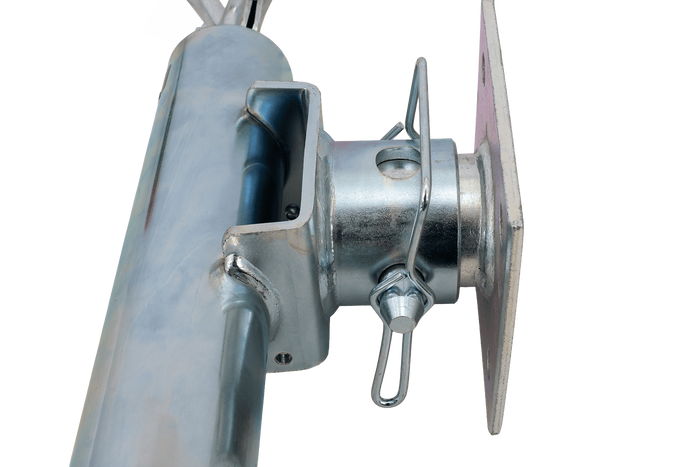 Kompletní podpěra kliky S.170033 + adaptér S.29317 SIMOL pro přívěs 1300 kg