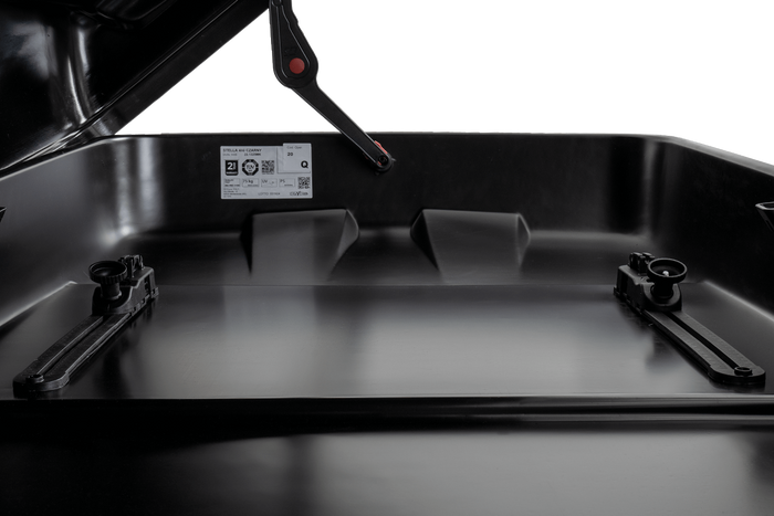 Střešní box Inter Pack Stella 480 černý kevlar (flexi fit G2)