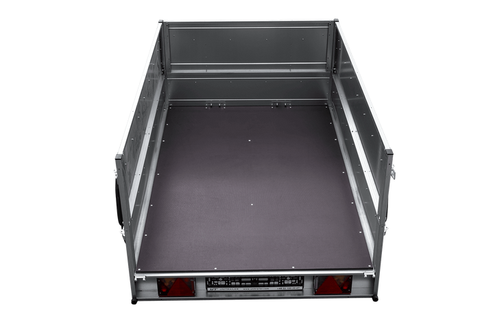 Lehký přívěs 200x125 UNITRAILER GARDEN 201 KIPP s bočnicemi BIS