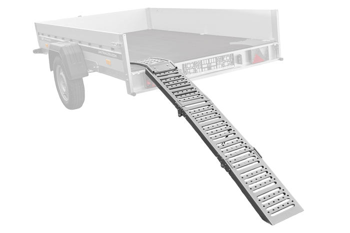 Skládací ocelová nájezdová rampa UNITRAILER ALR005 pro přívěs 200 cm 250 kg