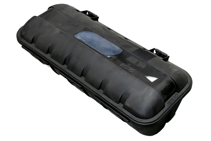 Krabice na hasicí přístroj OUTLET 9/12 kg DAKEN 82511 STRIKE 707x322x239mm černá