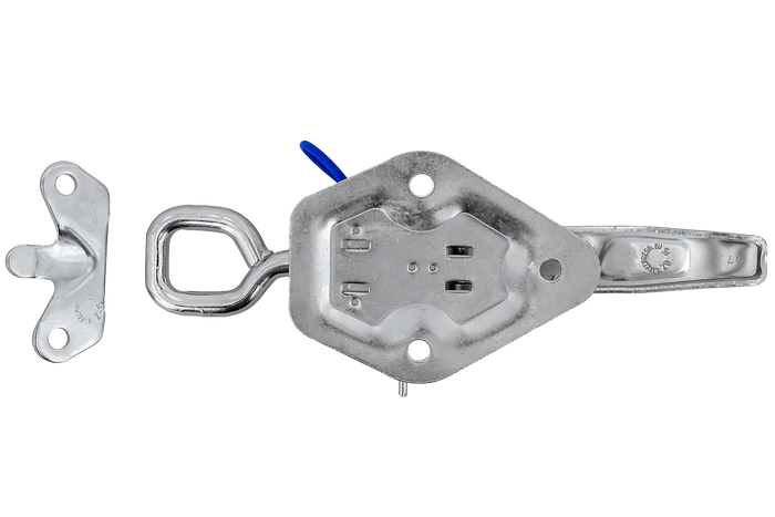 Boční tažné zařízení s upevňovacím prvkem STEELPRESS ZB-15A+Z-15, kompletní excentrické uzavření strany přívěsu