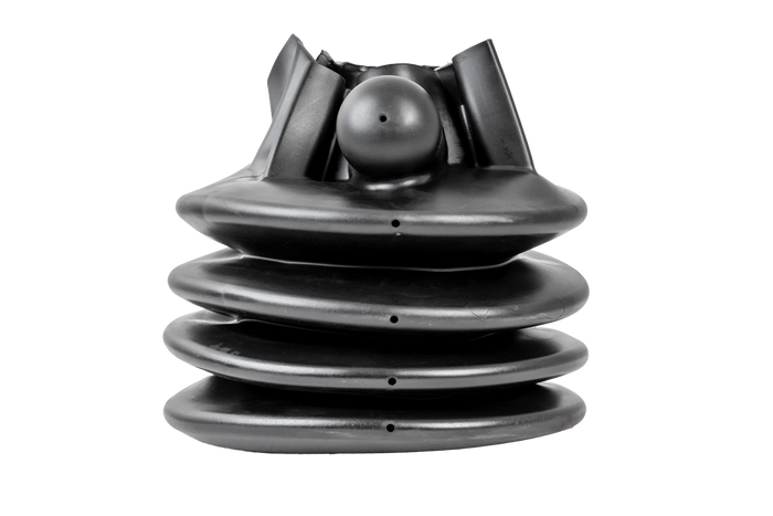 Tažný kloub KNOTT KS30 se stabilizátorem pro přívěs 3000 kg s 50 mm trubkovou ojí