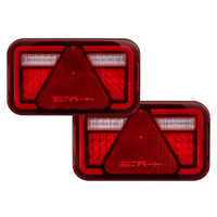 Zadní světla ASPÖCK MULTILED IV LED bajonetová 5pinová 7 funkcí levá+pravá