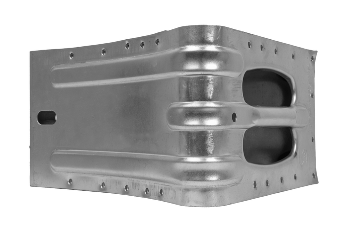 Klín pod kolo KNOTT G36, výška: 150 mm, kovový
