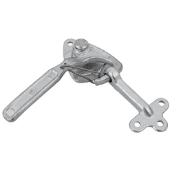 Pravé boční tažné zařízení s upevňovacím prvkem WINTERHOFF WV 20-R + WVG 20-A, kompletní uzavření strany přívěsu