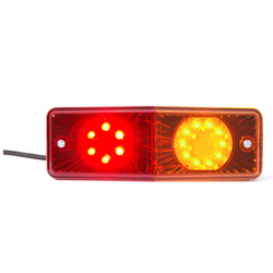 Zadní světlo WAŚ W072UD 487 3 funkce univerzální