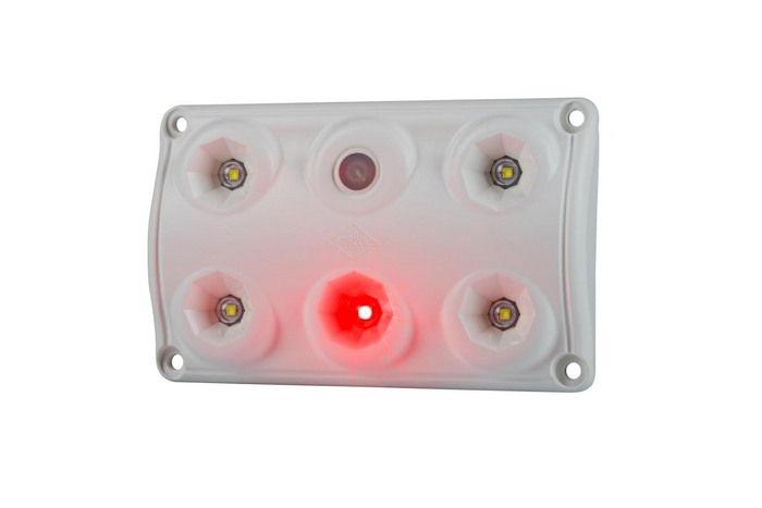 HORPOL LWD2157 LED interiérová lampa do auta s vypínačem a červenou diodou, 900 lm