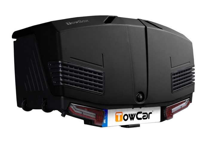 Tažné zařízení Towbox V3 Camper black - box na zavazadla montovaný na tažné zařízení