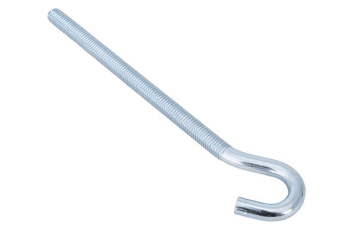 Stavební hák DROMET HZ M8x160 s otevřeným koncem (zahnutý)